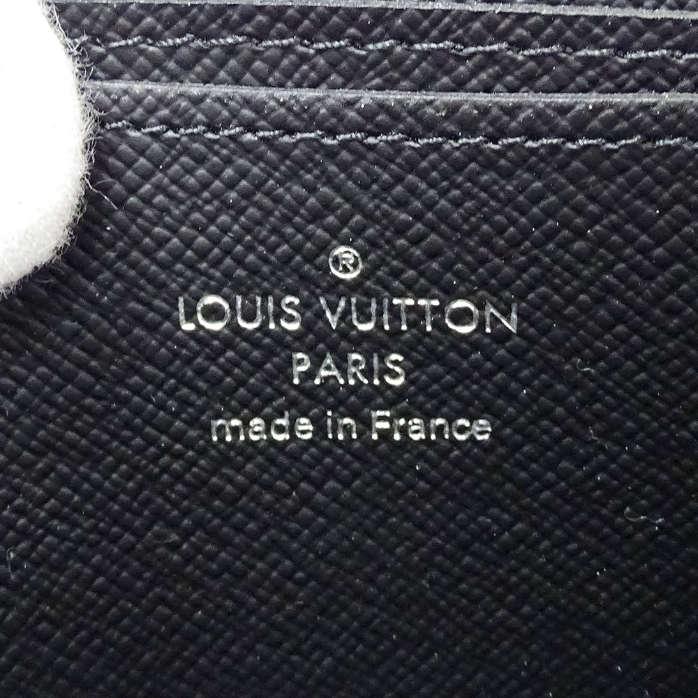 Louis Vuitton Wallet Taiga Coin Case Zippy Purse Ardoise — view 5