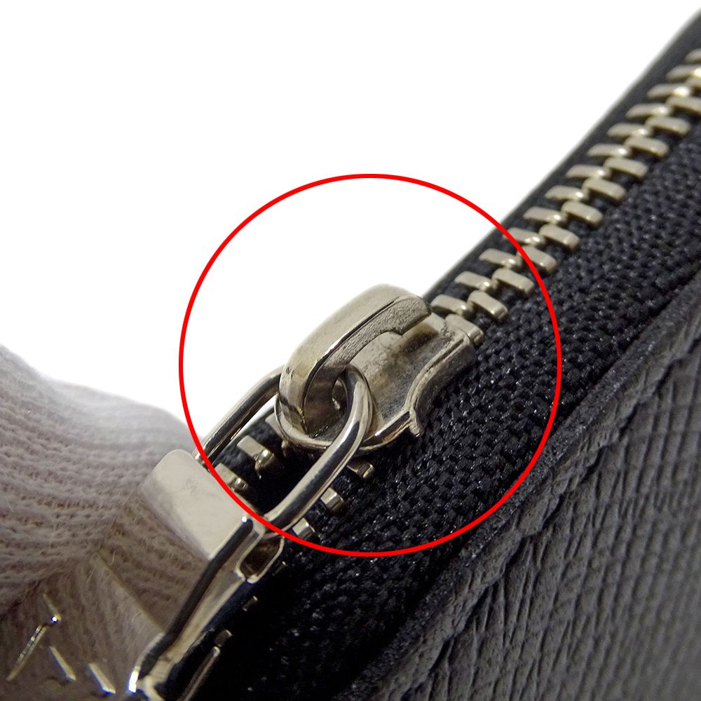Louis Vuitton Wallet Taiga Coin Case Zippy Purse Ardoise — view 8