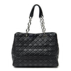 Dior Soft Shopping Tote Black Cannage Lambskin Leather — view 5