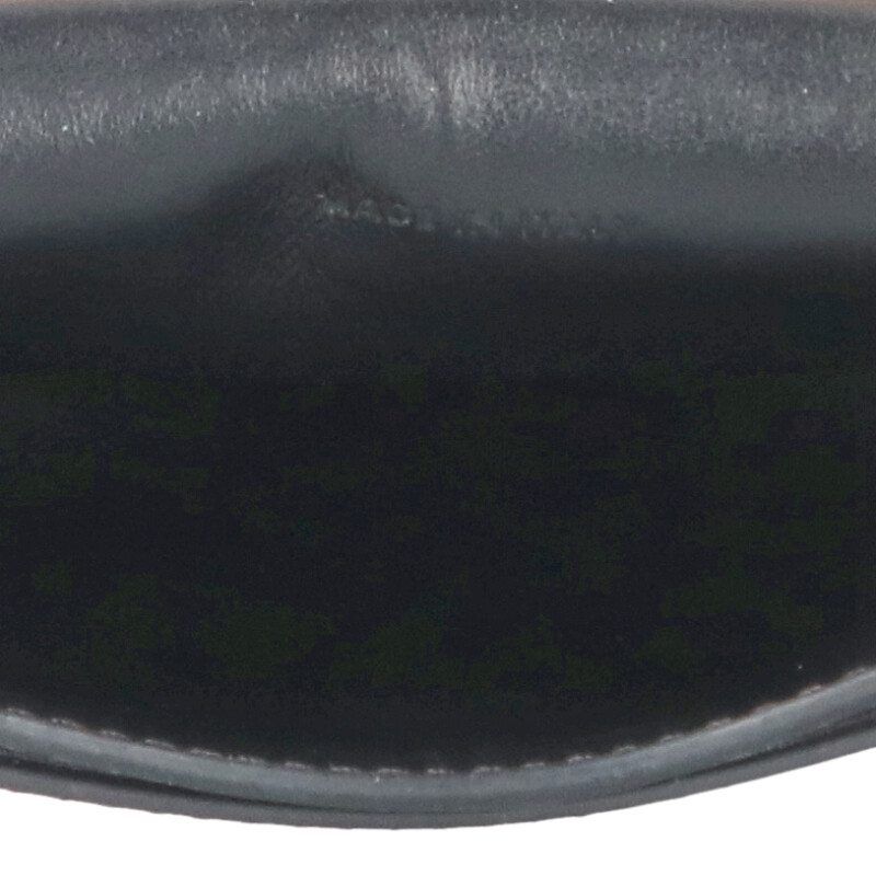 Celine Triomphe Leather Shoulder Mobile Pouch Black X — view 3