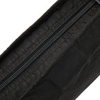 Prada Black Nylon Leather Shoulder Bag — view 6