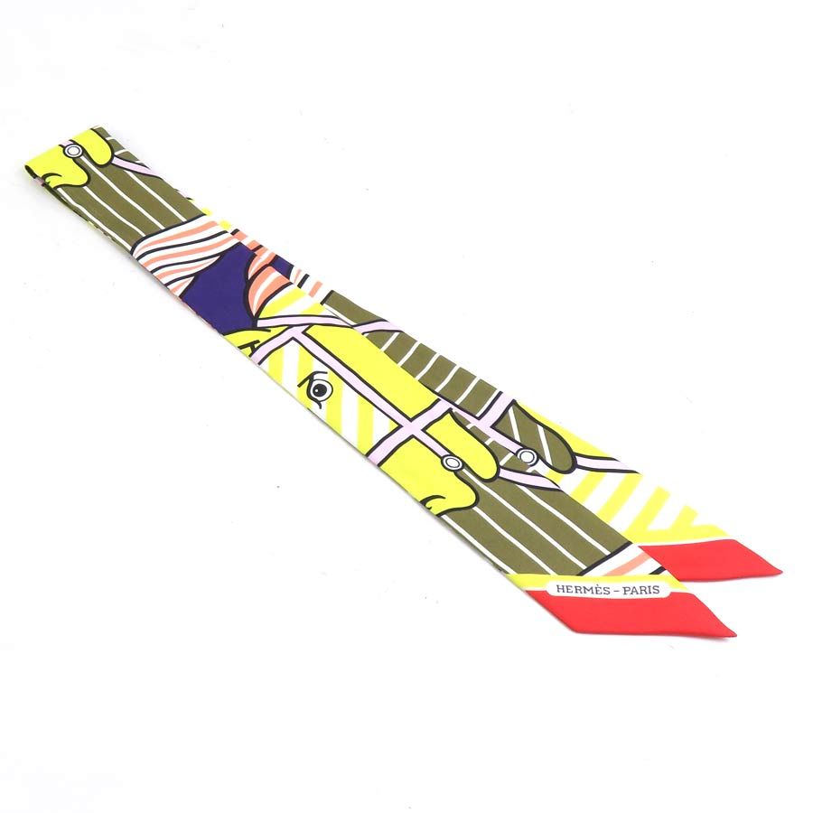 Hermes Scarf Twirly Silk — view 2