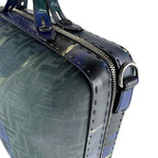 Fendi Shoulder Bag Shoes Blue X Green — view 8