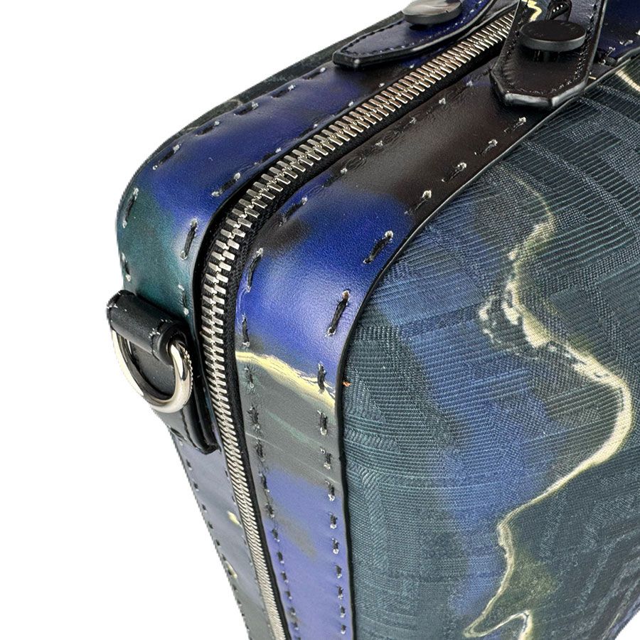 Fendi Shoulder Bag Shoes Blue X Green — view 7