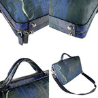 Fendi Shoulder Bag Shoes Blue X Green — view 9