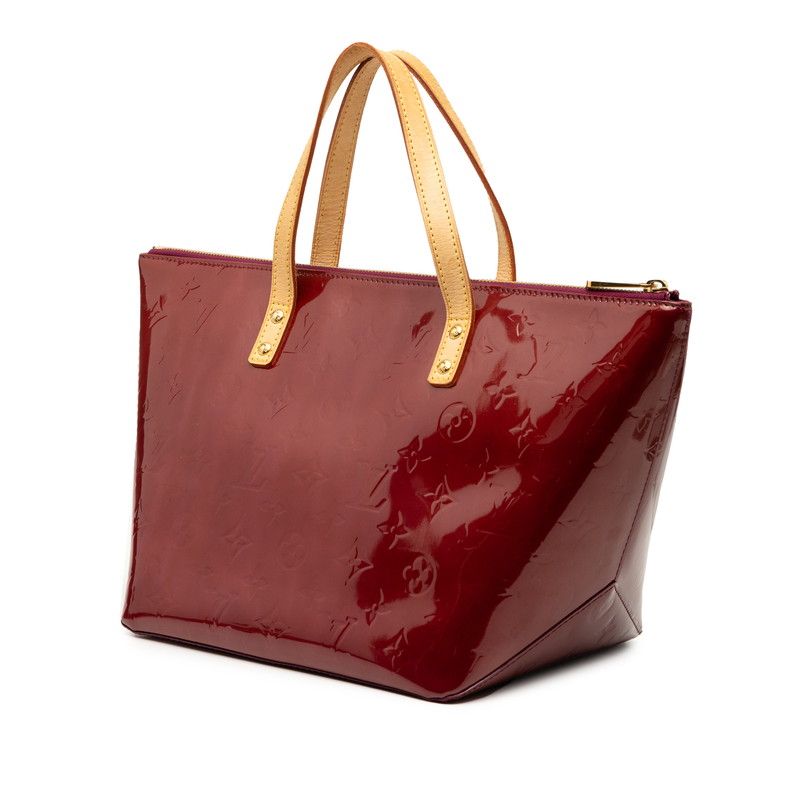 Louis Vuitton Monogram Vernis Bellevue PM Violette Purple Patent Leather Handbag Violet — view 2