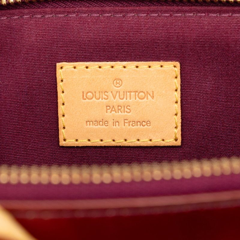 Louis Vuitton Monogram Vernis Bellevue PM Violette Purple Patent Leather Handbag Violet — view 5