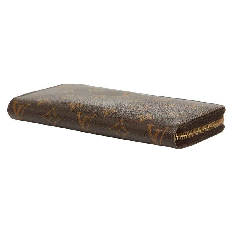 Louis Vuitton Monogram Zippy Wallet Zip Around Brown — view 4
