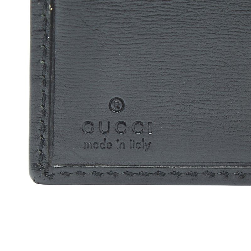 Gucci Interlocking Black Leather — view 8