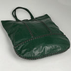 Bottega Veneta Intrecciato Tote Leather Green — view 2