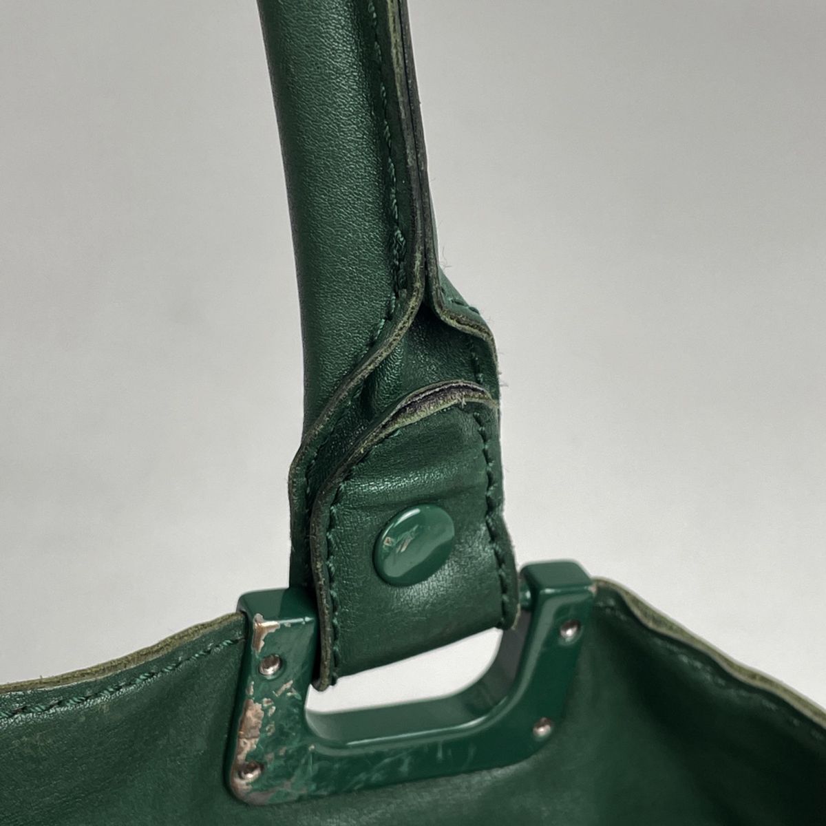 Bottega Veneta Intrecciato Tote Leather Green — view 5