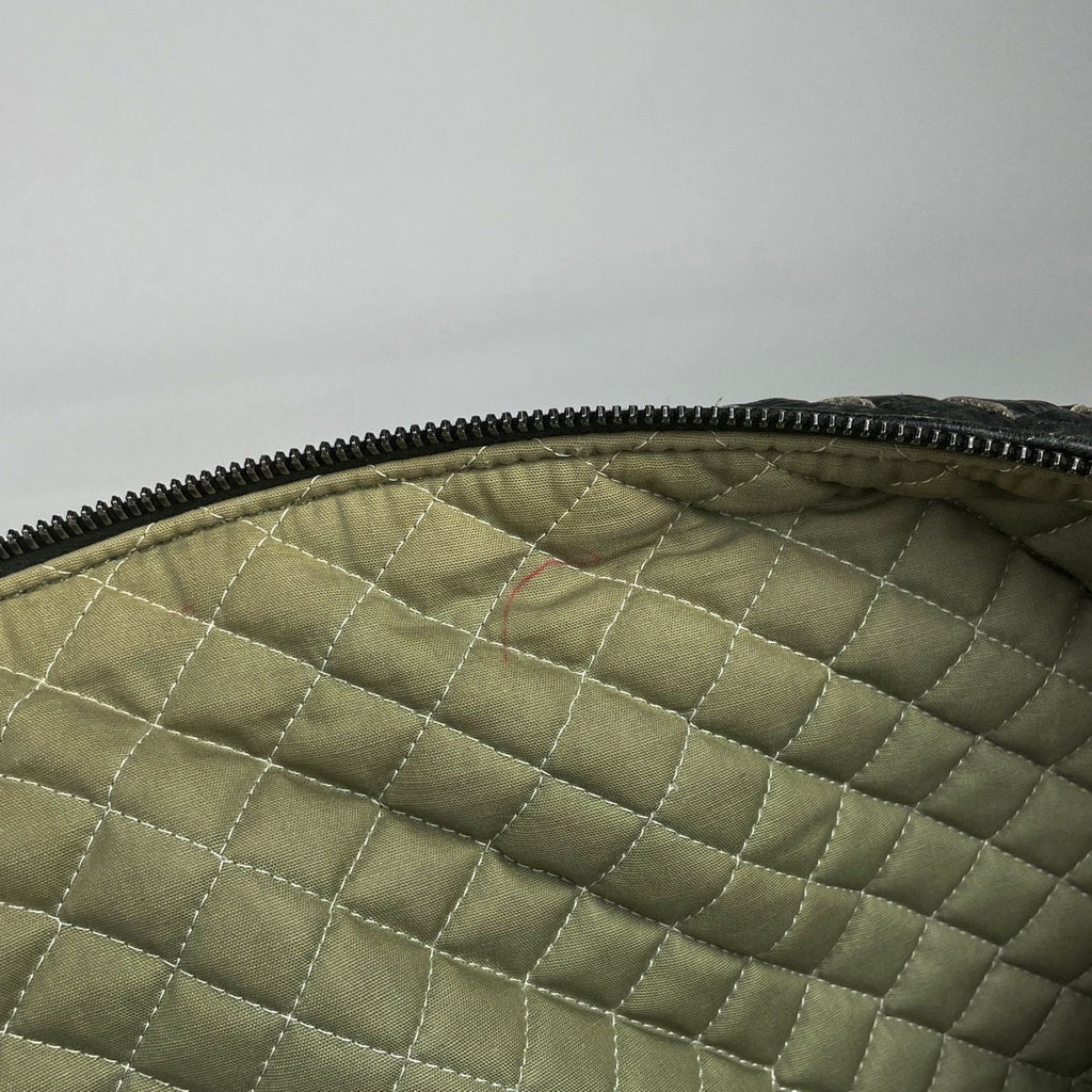 Bottega Veneta Intrecciato Handbag Khaki Leather Green — view 6
