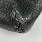 Bottega Veneta Intrecciato Handbag Khaki Leather Green — view 3