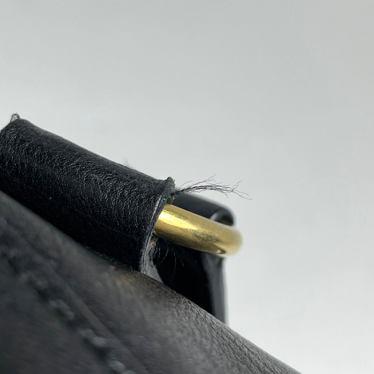 Saint Laurent Yves Muse Handbag Logo Leather Black — view 4