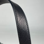 Saint Laurent Yves Muse Handbag Logo Leather Black — view 6
