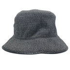 Gucci GG Plaid Reversible Bucket Hat Black Street Casual Trend — view 8