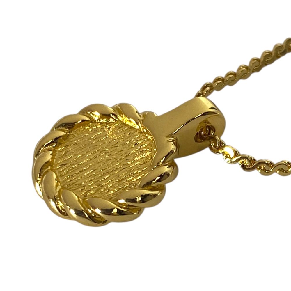 Dior Logo Necklace CD Gold Plated Color — view 7
