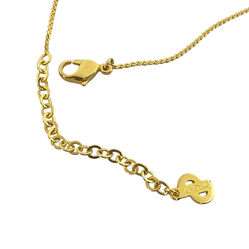 Dior Logo Necklace CD Gold Plated Color — view 8