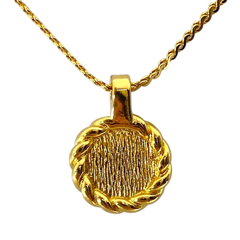 Dior Logo Necklace CD Gold Plated Color — view 2