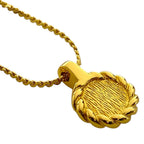Dior Logo Necklace CD Gold Plated Color — view 6