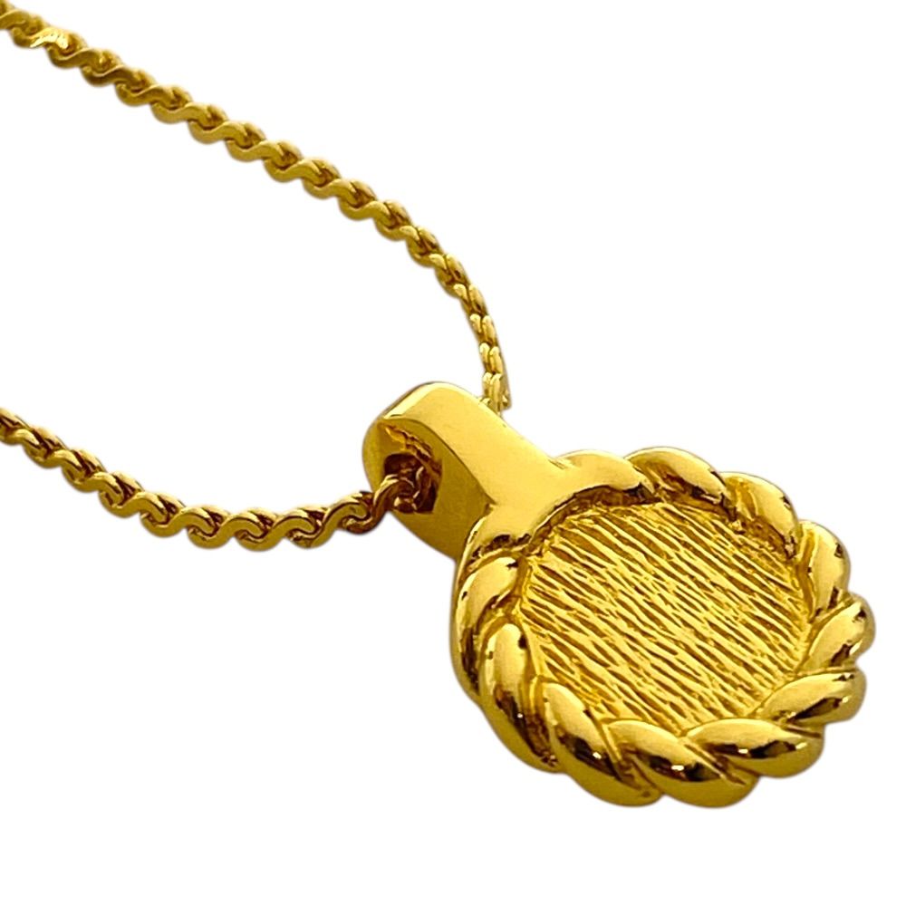 Dior Logo Necklace CD Gold Plated Color — view 6