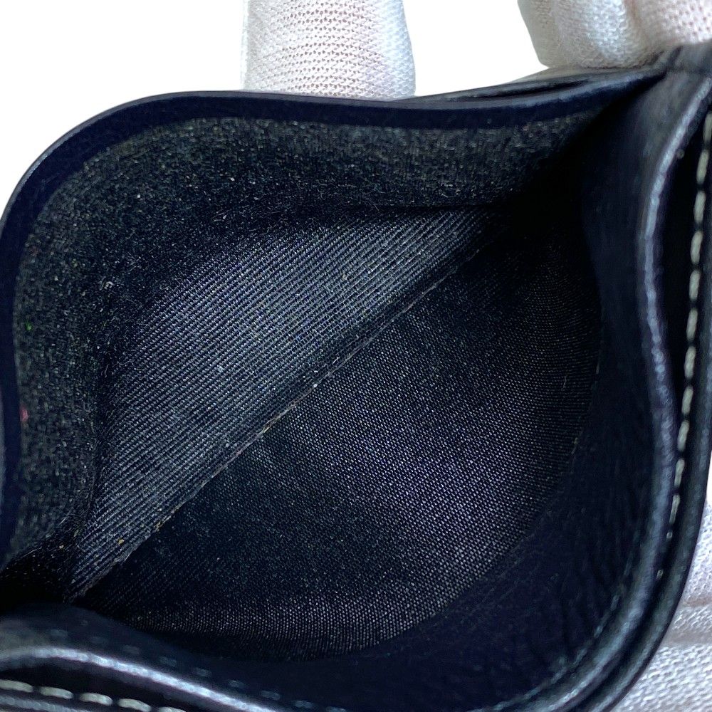 Loewe Card Case Logo Anagram Leather Black — view 9