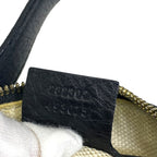 Gucci Soho Leather Mini Boston Bag Interlocking GG Logo Black — view 7