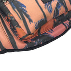 Saint Laurent Paris Palm Tree Pattern Nylon Pink Orange Belt Bag — view 3