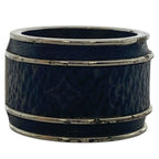 Louis Vuitton Bag Monogram Eclipse Ring Silver Metal — view 5
