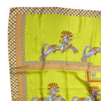 Hermes Scarf Carre 140 Large Shawl Harnais Francais en Sequences Horse Tack — view 6