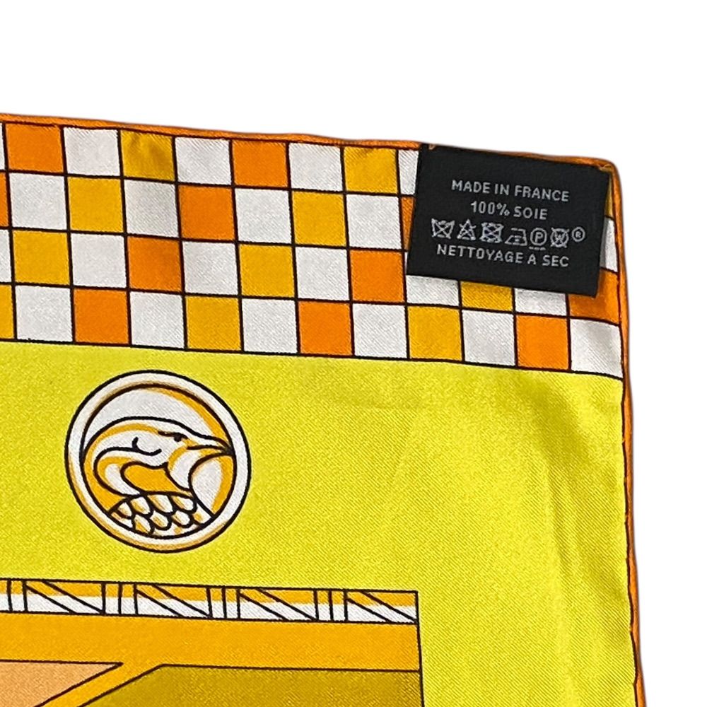 Hermes Scarf Carre 140 Large Shawl Harnais Francais en Sequences Horse Tack — view 8