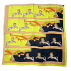 Hermes Scarf Carre 140 Large Shawl Harnais Francais en Sequences Horse Tack — view 7