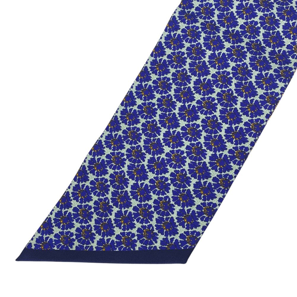 Hermes Maxi Twill Long Scarf Type Persian Equestrian Pattern Oriental — view 6