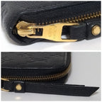 Louis Vuitton Zippy Wallet Monogram Empreinte Noir Black — view 5