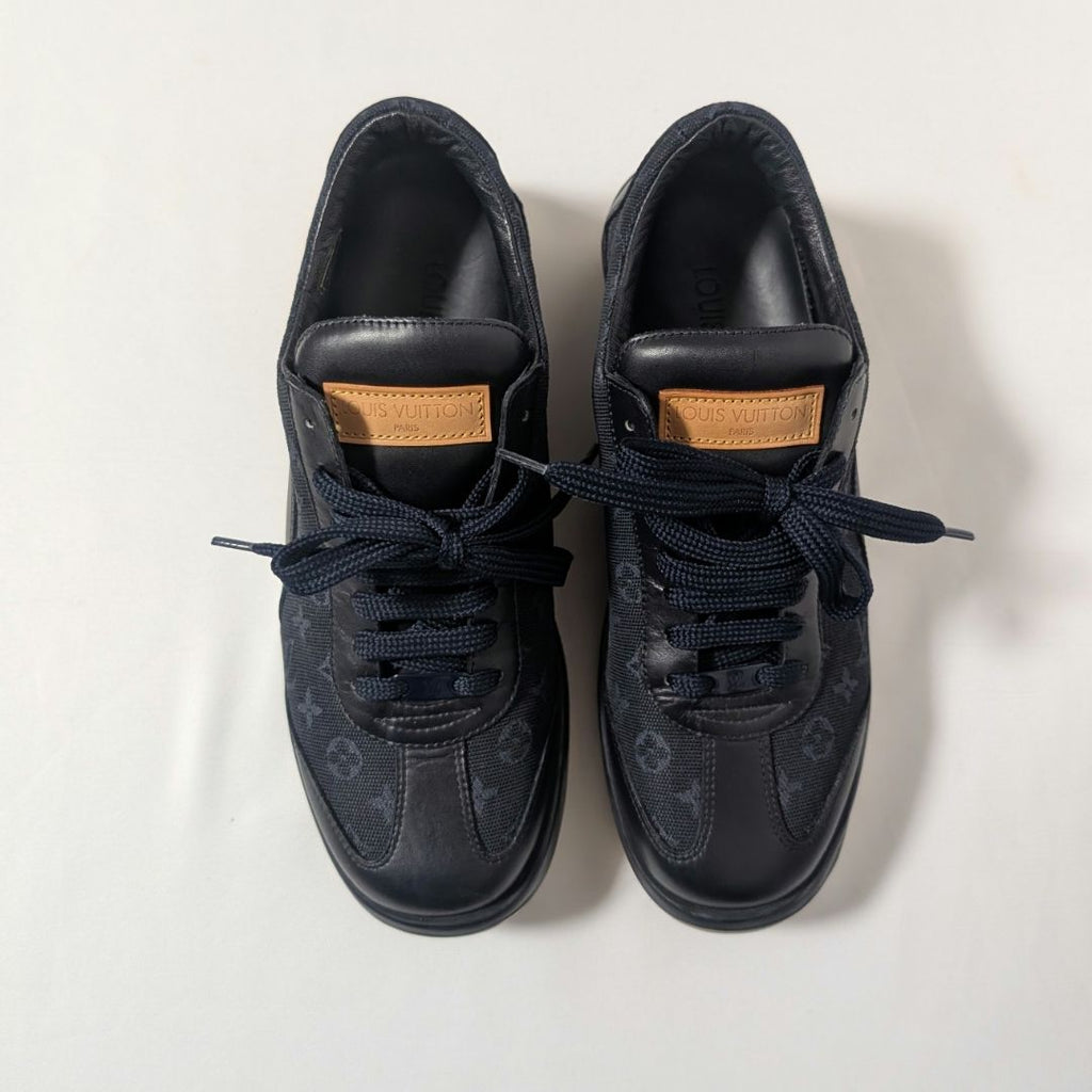 Louis Vuitton Sneakers Monogram Mini Canvas Leather — view 7