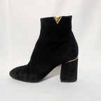 Louis Vuitton Skyline Ankle Boots Suede Black — view 2