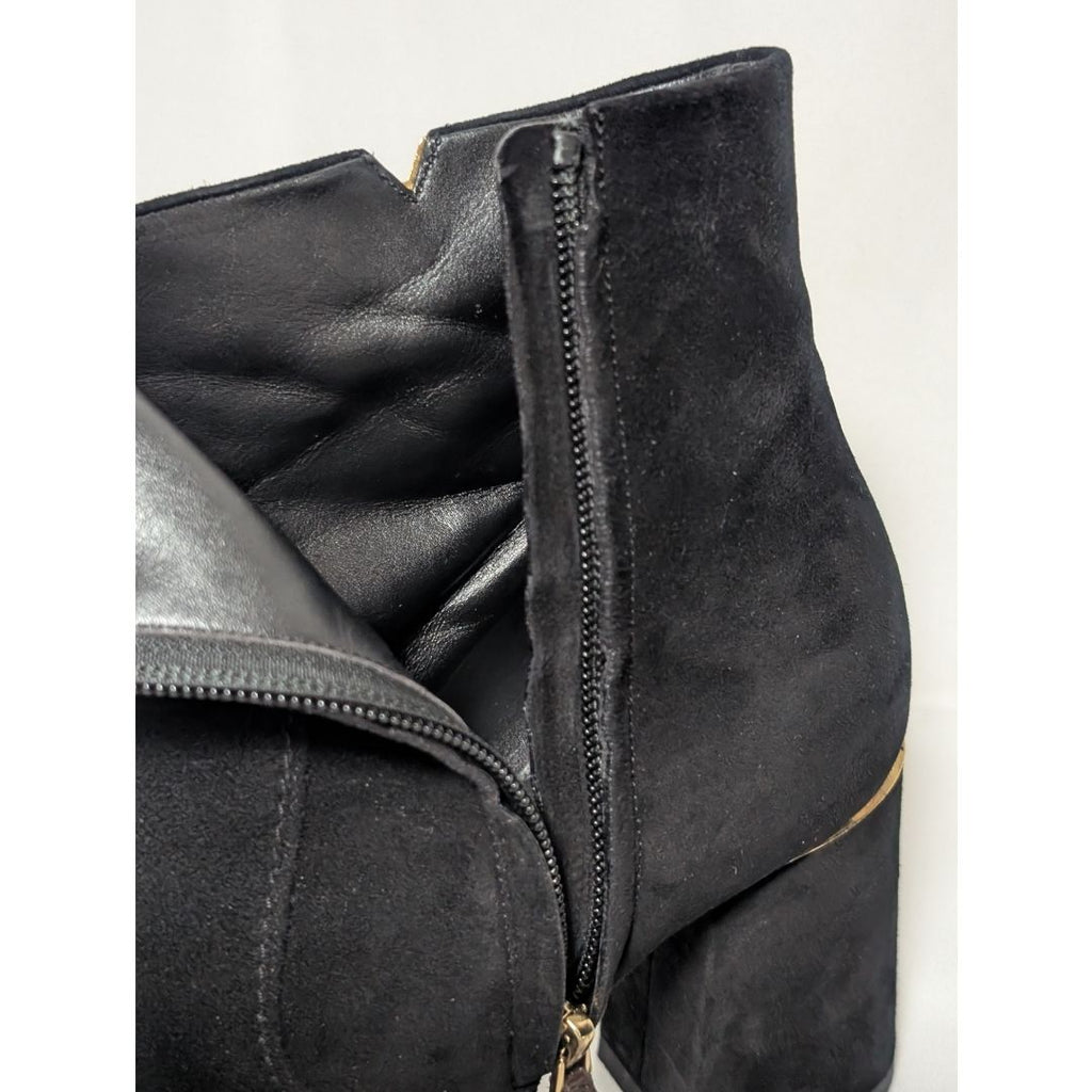 Louis Vuitton Skyline Ankle Boots Suede Black — view 8