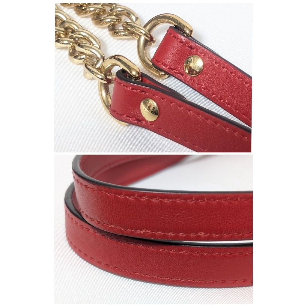 Gucci GG Supreme Apple Padlock Chain Shoulder Bag — view 6