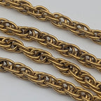 Chanel Gold CC Logo Chain Necklace Vintage — view 3