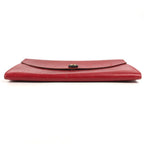 Hermes Second Bag Pochette Rio Leather Red — view 5