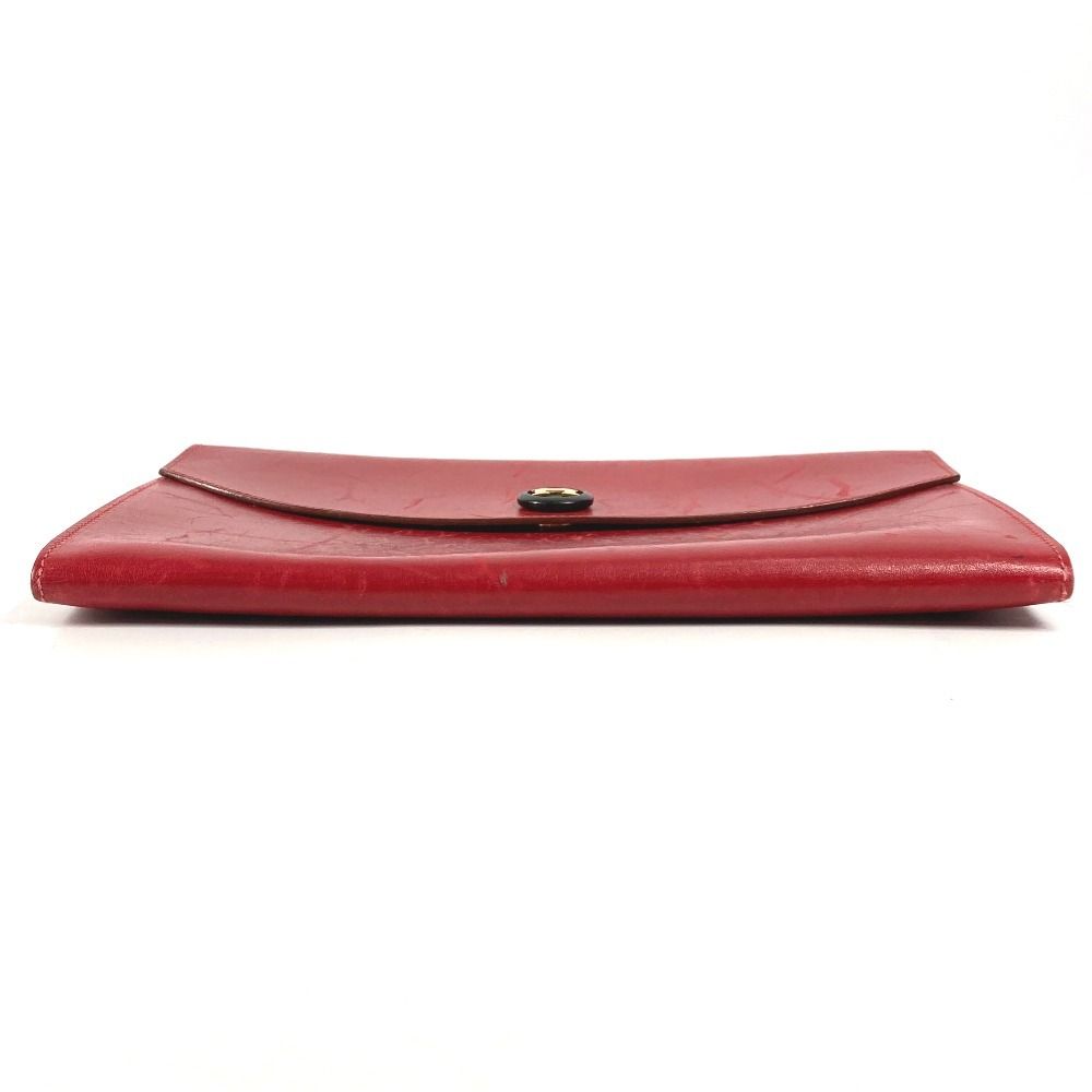 Hermes Second Bag Pochette Rio Leather Red — view 5