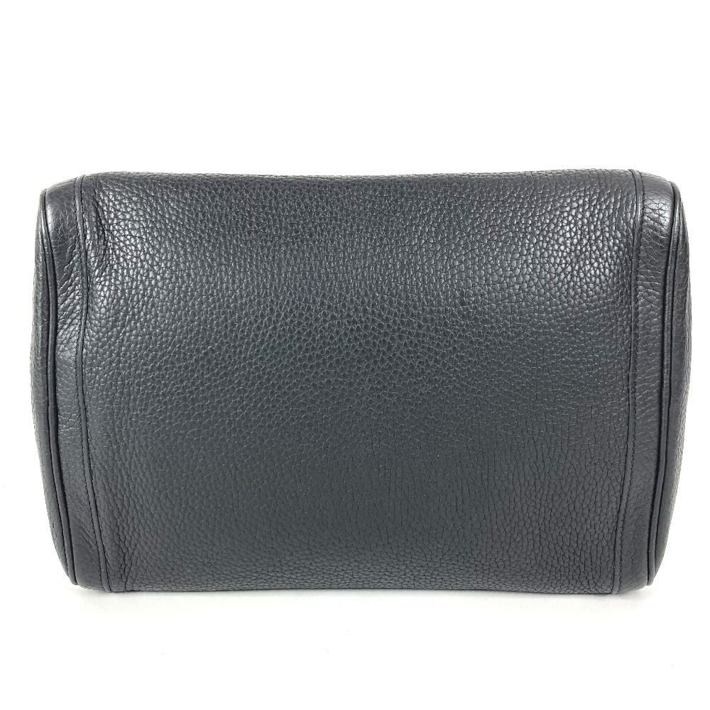 Hermes Clutch Equi Leather Black X — view 2