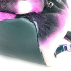Louis Vuitton Backpack Multi Pocket Fur Purple X Black White — view 6