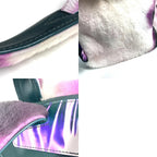 Louis Vuitton Backpack Multi Pocket Fur Purple X Black White — view 9