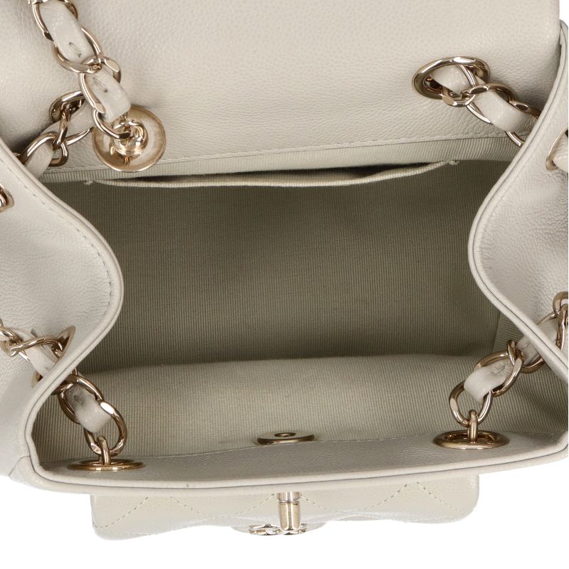 Chanel Quilted Small Backpack Caviar Leather — view 6