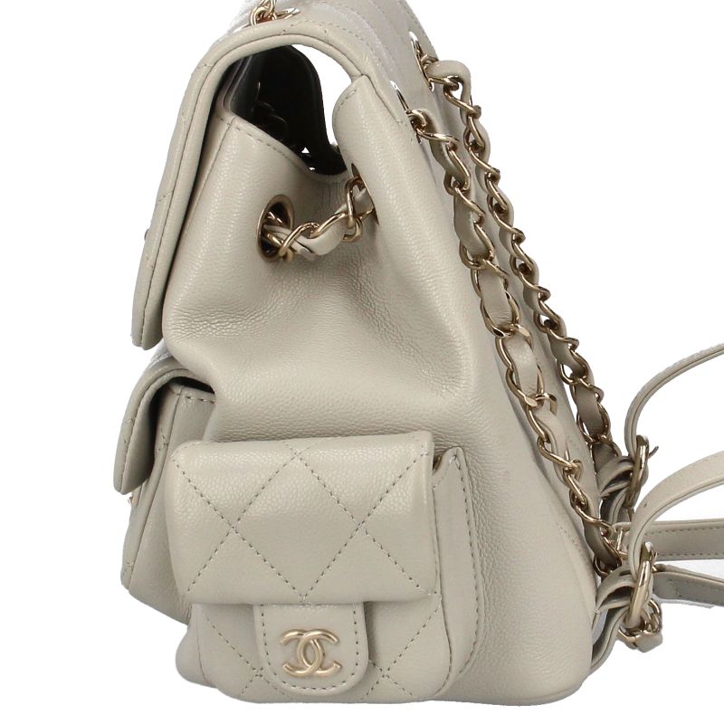 Chanel Quilted Small Backpack Caviar Leather — view 2