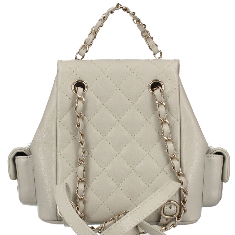 Chanel Quilted Small Backpack Caviar Leather — view 3