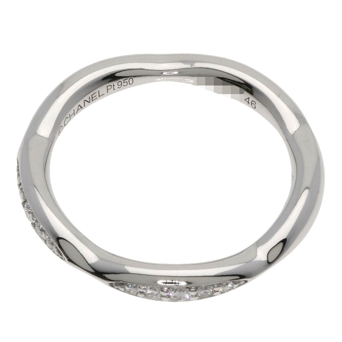 Chanel Camellia Half Diamond 46 Ring — view 5