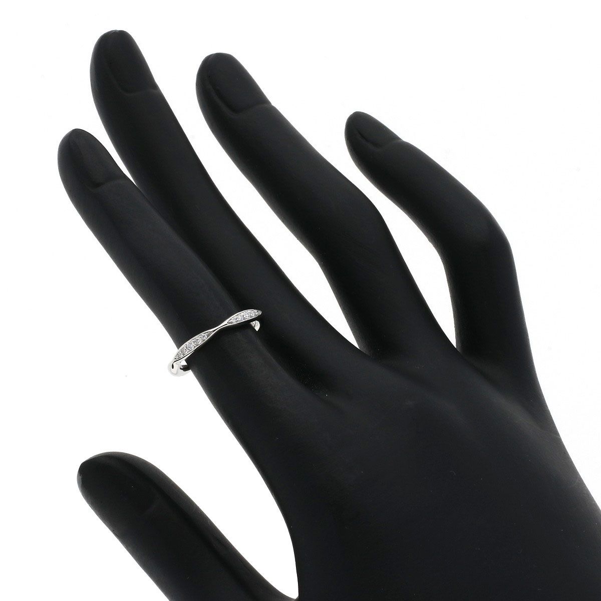 Chanel Camellia Half Diamond 46 Ring — view 6