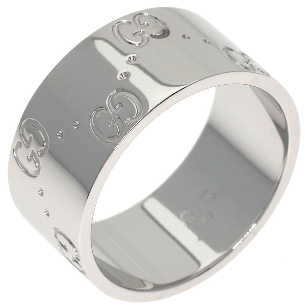 Gucci Icon Wide Ring 18K White Gold — view 2